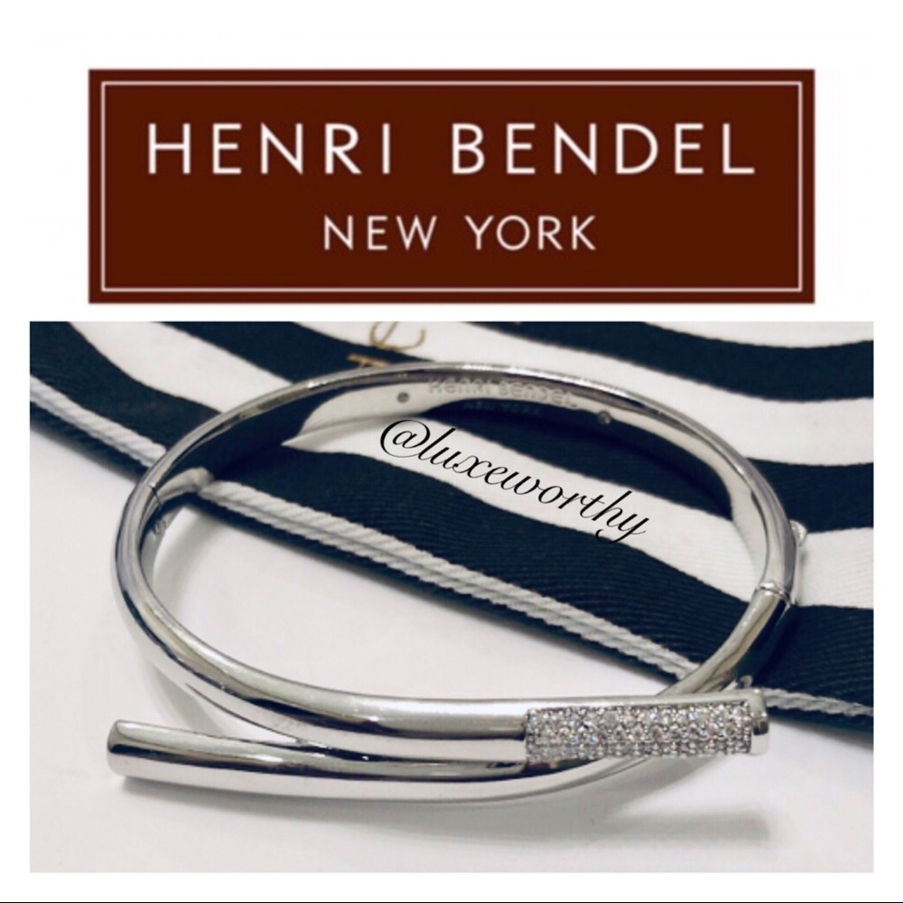 Henri Bendel Pave Double Bracelet